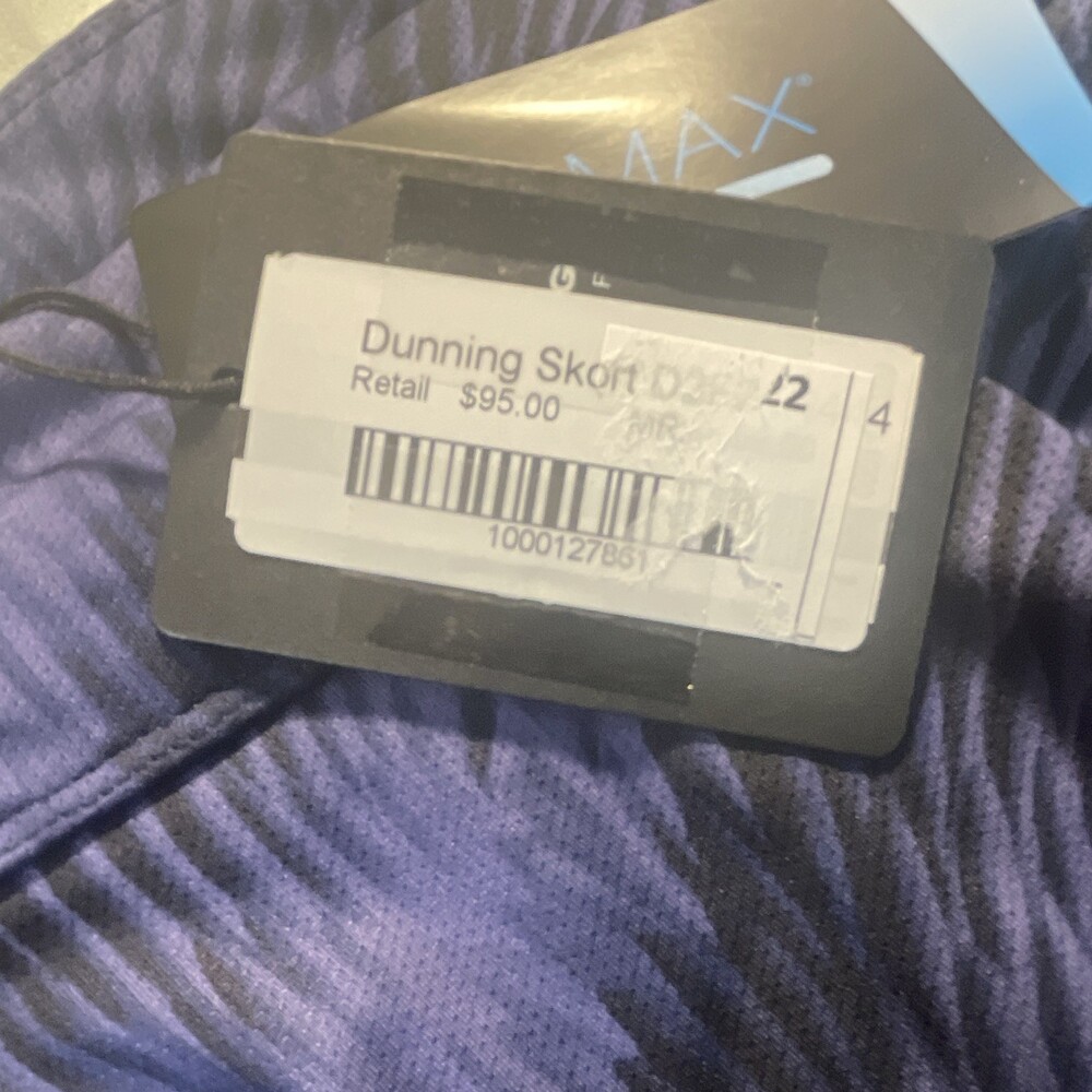 Dunning Coolmax Night Sky Golf Skort S Geometric Stretch Pockets Women's - Picture 7 of 8